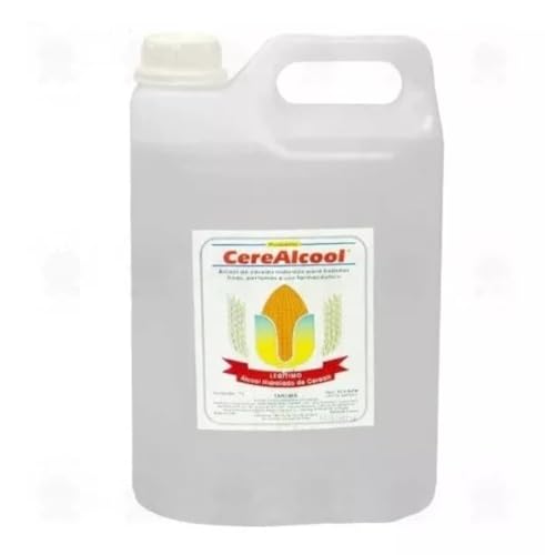 Alcool Hidratado de Cereais - Legitimo - CereAlcool - 5 litros