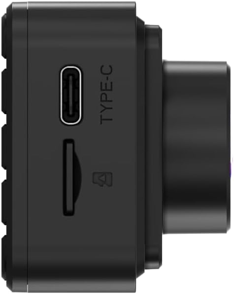 MicroSD card slot and Type-C port on Navitel R385