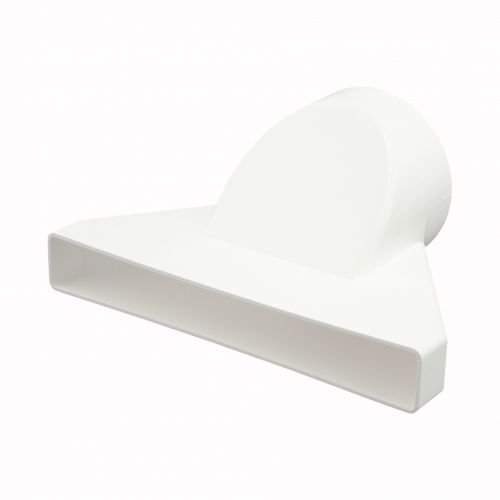 Reduktion/Adapter rund/eckig ULTRA - FLACH - 308 * 29mm / Ø 100