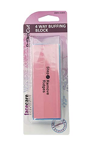 4 Way Nail Buffer Block 4 Steps Sanding Polisher Washable Files Nails Art Pedicure Manicure Emery Buffing Professional Care Salon Grade Tool By Dreamcut #TOP7