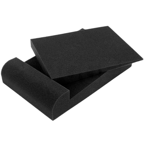 Plugger Studio Mousse d'isolation Acoustique Haute densité absorbante pour Enceinte Monitoring Studio. Support phonique pour Haut-parleurs jusqu'à 5 Pouces. Isolant pour Enceinte (Pièce) – vue 3