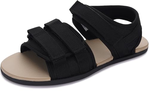 WHITIN Women's Barefoot Sandals | Minimalist Effortless Flat Slides | Ground Feel