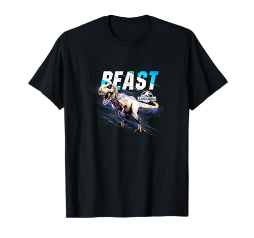 T-Shirt T-Rex Jurassic World motif dinosaure imprimé durable qui ne craquelle pas au lavage