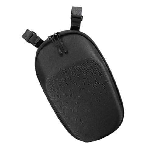 Pochette de guidon de vélo multifonctionnelle rigide noire Abaodam EVA