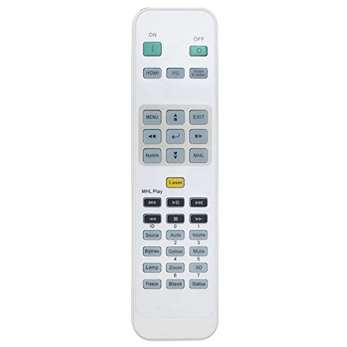 VINABTY 5041846400 Replacement Remote Control fit for Vivitek Projectors DH3660Z DH833 DH83CUA DH913 DU3661Z DW832 DW932 DX831 DX931 H1186 H1188 DH3330 DH3331 DH4661Z DH5661 DU3340