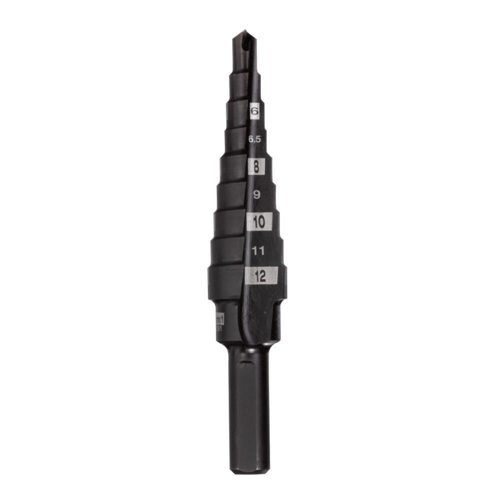 Broca escalonada 4 a 12mm - paso de 1mm