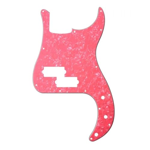 Pickguard guitare basse pour briller sur scène avec le rose nacré