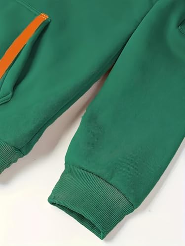 Men's Pullover Hoodie Long Sleeve Quarter Zip Sweatshirt Vintage Workout Cargo Hoodies Tactical Sweatshirt3