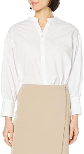 Nara Camice Women's Gathered Sleeve Tuck Cuff Shirt