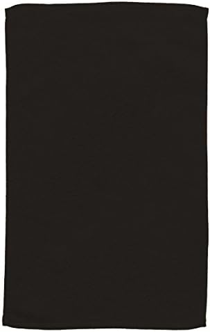 TowelSoft (4X Pcs Terry Event, Gym, Yoga Towel 11"x18"-Black