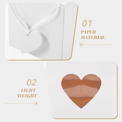 Boîtes de bonbons de mariage faciles à monter pour décoration de table rapide - 6
