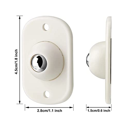 4 Rodinha Esfera Transferidora Adesiva Rodizio Moveis Caixa