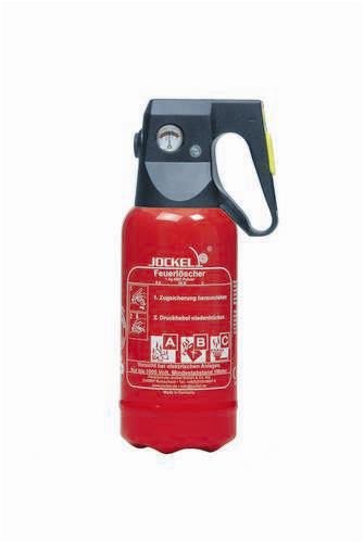 Feuerlöscher PS1JM Mini-Dauerdruck-Feuerlöscher, 1 kg, ABC-Pulver,