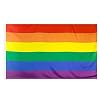 TRIXES Regenboogvlag Gay Pride – Grote Binnen Buiten LGBT – Festival Diversiteitsviering 5ft x 3ft