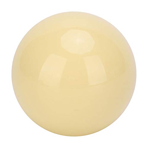 Junlucki Billard Queueball, Billardkugel im amerikanischen Stil Standard Großer Spielball Snooker Übungsball Dot-Spot Poolball Spielball Trainingsartefakt für(57.2MM-amerikanisch)