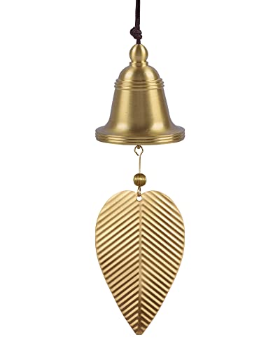 Small snail Japanische Windspiel Vintage Kupfer Windglocke Hängendes Ornament Garten Windspiel Klassische Antike Glocke für Gehweg Garten Hof Terrasse, Glocke