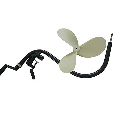 HYYKJ Boat Engine Propeller Hand Operated Outboard Motor Propeller Inflatable Boat Dinghy Trolling Rafting Motor Boat Propeller Designed to Push Small Watercraft in Both Forwards and Reverse - Thumbnail 3