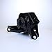 dea A4551 Front Right Engine Mount, Black