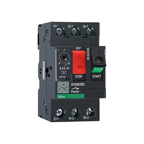 Disyuntor de protección del motor GV2ME01C-32C Arranque arrancador trifásico Sobrecarga Cortocircuito(GV2ME04C)