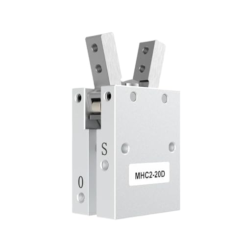 Vérin de préhension MHC2-10D à double effet et pinces angulaires robustes - 2