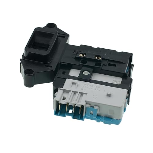 ZHISIJOY Washer Door Lock and Switch Assembly Compatible with Kenmore 6601ER1004C EBF49827801 EBF49827802 AC110v Compatible Replacement Part for LG Washing Machines EBF49827801