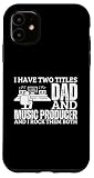 Ya en manzanajugosa.com: Productor musical y papá Proud Funny Men Productor musical Carcasa para iPhone 11