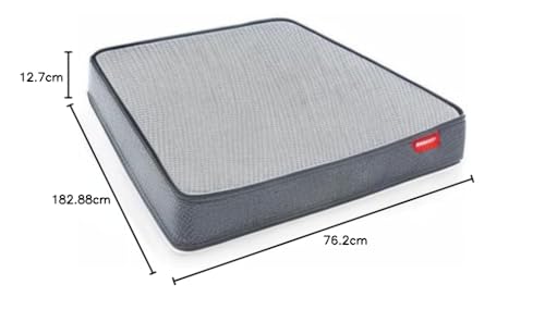 Image of Duroflex LiveIn 2 in 1 Dual Reversible Soft & Firm Sides | 10 Years Warranty | Single Bed | Roll Pack Foam Mattress | 5 Inch Bed Mattress Single Size (72x30x5)