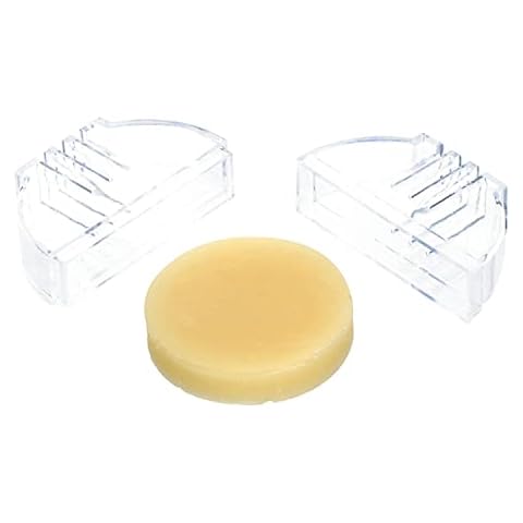 2pcs Wax Thread Conditioner for Sewing Thread Bees Wax Round Thread Holders Thread Wax Sewing Supplies for Quilt Making Strengthening Line Cover