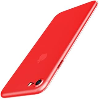 JETech Ultra Slim (0.35mm Thin) Case for iPhone SE 3/2 (2022/2020 Edition), iPhone 8/7, 4.7-Inch, Camera Lens Cover Full Protection, Lightweight, Matte Finish PP Hard Minimalist Case (Black)