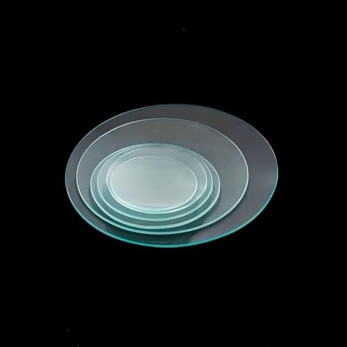 Watch Glass Beaker Cover Set 10PCS 80mm High Temperature Resistant Cover Lids for Scientific Laboratory Watch Glass Equipment