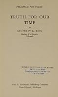 Truth for Our Time 0718807758 Book Cover