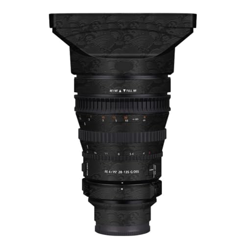 Capuchon d'objectif Sony FE PZ 28-135mm F4 G OSS anti-rayures vague noir