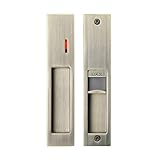 【Matériau de haute qualité】Matériau de haute qualité en alliage de zinc, processus de placage sous vide, anti-corrosion, antirouille, résistant à l'usure, silencieux et lisse, le design incrusté s'adapte parfaitement sans friction, les bords lisses ne blesseront pas votre main, robuste et durable, plus de sécurité.