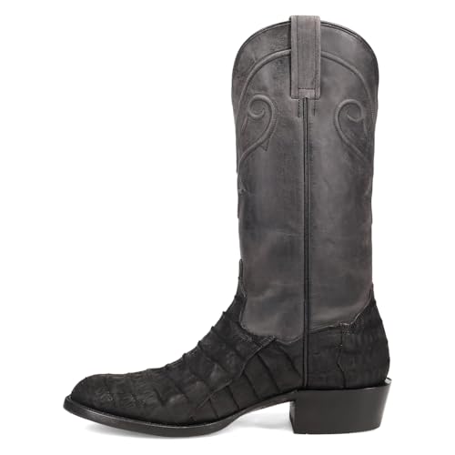 Dan Post Men's Makara Alligator Round Toe Pull on Western Boot3