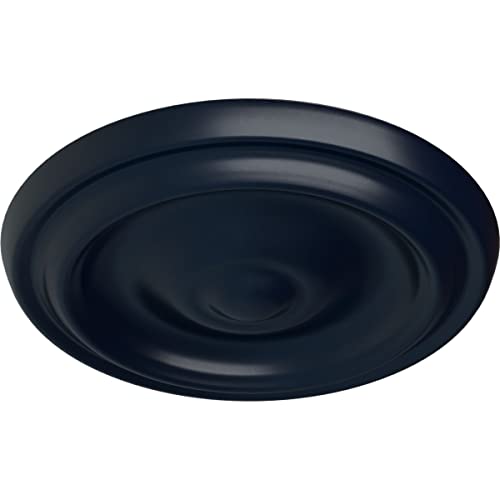 Image of 9 5 /8 inchOD x 1 1 /8 inchP Maria Ceiling Medallion (Fits Canopies up to 1 3 /4 inch), Midnight Dream