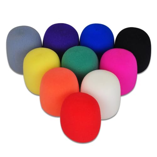 Housse de microphone de remplacement en mousse pour pare-brise scène DJ - 3