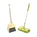 Classic Sweeping Set con 3 Pezzi, per Bambini, con Manico Lungo Anti Polvere Scopa Paletta Manico Lungo Sweeper Kit Pretend Play Set per Bambini (C)