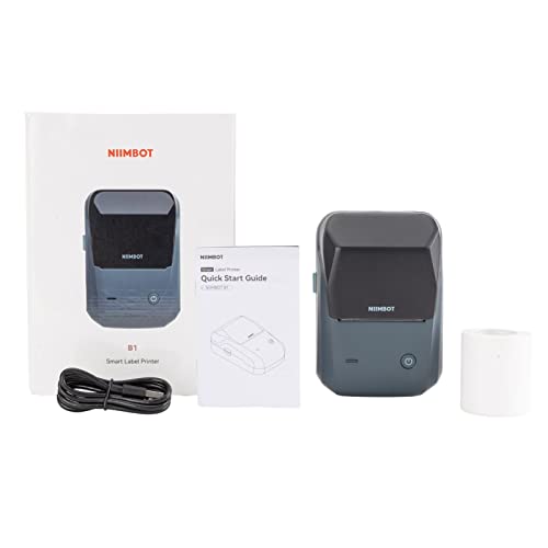 JUANZI-Label-printer-B1-Label-Maker-Machine-Mini-Pocket-Thermal-Label-Printer-All-in-One-BT-Connect-Price-Tag-DIY-Date-Journal-Study-Sticker-Labeling-Machine-with-5030mm-Label-Roll-Compatible-with-i