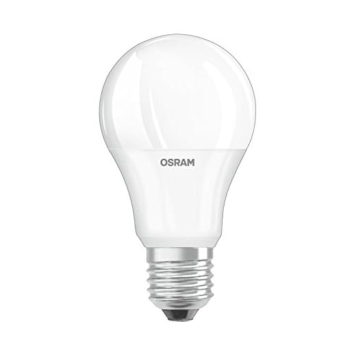 OSRAM LED Lampe mit E27 Sockel, Tageslicht (6500K), klassiche Birnenform, 8.5W, Ersatz für 60W-Glühbirne, matt, LED Retrofit CLASSIC A, 1 Stück (1er Pack), Tageslichtweiß
