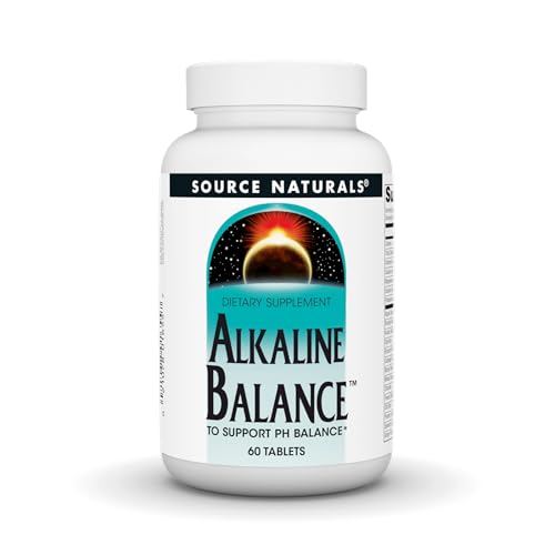 Source Naturals Alkaline Balance, to Support PH Balance*, 60 Tablets