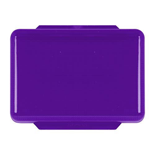 Lente de luz LED púrpura rectangular para Peterbilt 370 miniatura 1