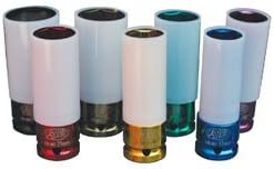 ATD Tools - ATD-4357 - 7-Piece SAE/Metric Protective Impact Socket Set by ATD (Advanced Tool Design)