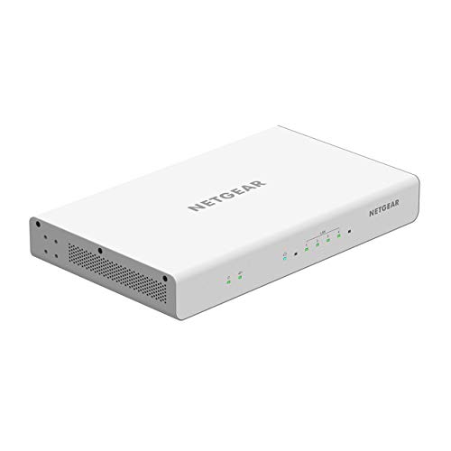 NETGEAR Insight Managed VPN Business Router (BR200) - Site-to-Site Secure VPN |Up to 256 VLANs | Supports OpenVPN and IPsec |Network Firewall Security | 4 x 1G Ethernet Ports (Renewed)