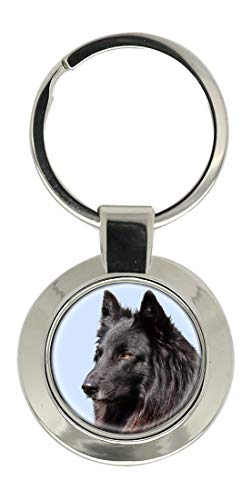 Belge Berger Chien (Groenendael Pendule) Porte-Clés