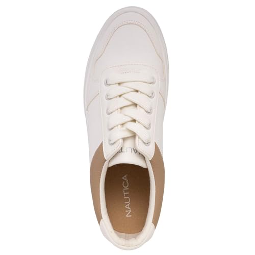 Image of Nautica Women Fashion Sneaker Lace-Up Tennis Casual Shoes for Ladies