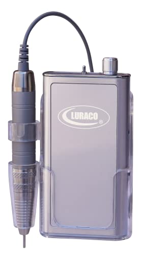 Luraco Pro-35K Nail Drill, Salon Drill, Nail efile Machine, Metallic Silver