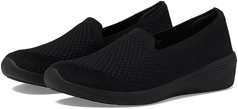 SKECHERS Women's Arya-Clear Skies Loafer, Black, 8 | Image 3