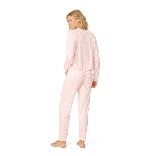 Image of PJ Salvage Women's [Amazon Exclusive] Cloud Jersey Jogger Pajama 2-piece Pj Set