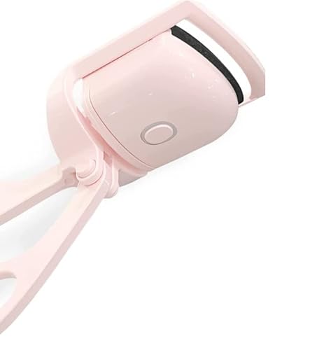 Heated Eyelash Curlers,Rechargeable Electric Eyelash Curler,Handheld Eyelash Heated Curler,2 Heating Modes With Sensing Heating Silicone Pad,Quick Natural Curling Eye Lashes For Long Lasting(Pink) #TOP7