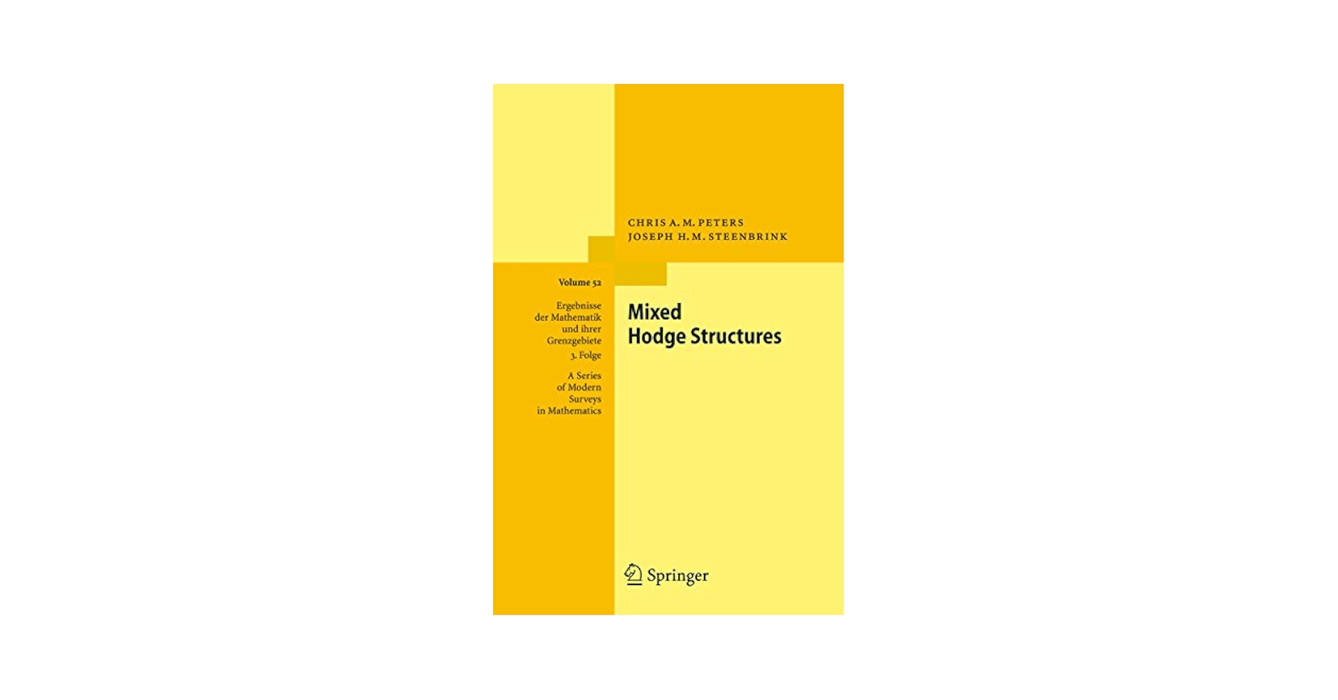 Amazon.com: Mixed Hodge Structures (Ergebnisse der
